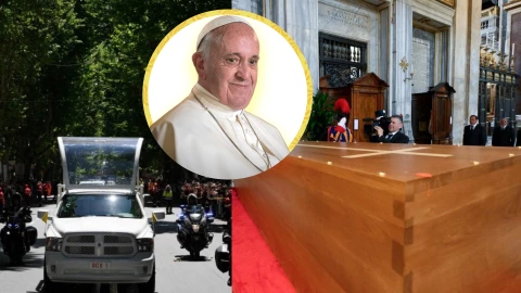 VIDEO _ Fin de una era_ Sepultan al Papa Francisco en Santa María la Mayor, así fue su recorrido desde San Pedro.jpg