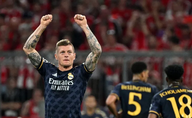 Toni Kroos con Real Madrid