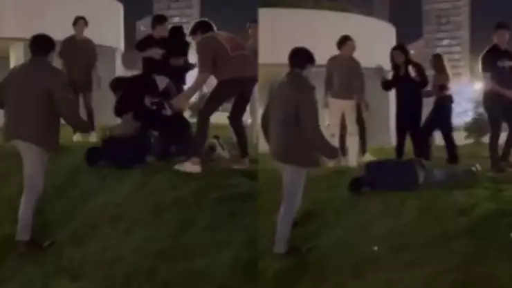 VIDEO: Golpean a un joven en Puebla; le provocan fractura en el cráneo