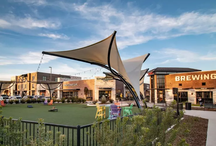 Fotografía de un parque de Willow Park, en Texas.