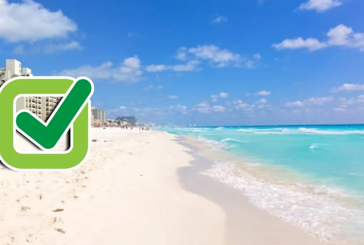 Estas son las playas de Cancún en las que puedes nadar HOY 20 de diciembre de 2025.webp