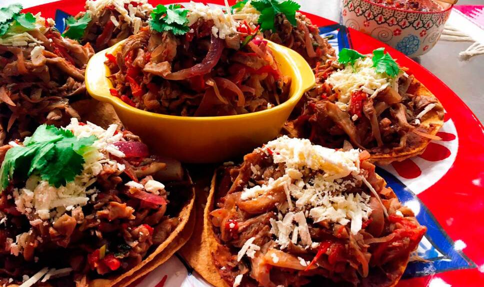 Receta Tinga de setas