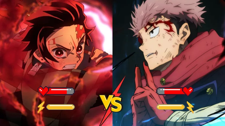 Tanjiro Kamado vs Yuji Itadori ¿quién ganaría en una pelea según la IA