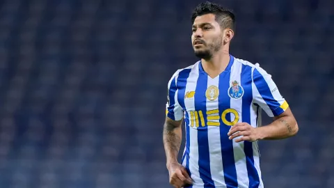 Jesús Tecatito Corona con el Porto
