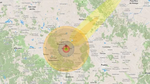 Qué pasaría bomba atómica Mexico
