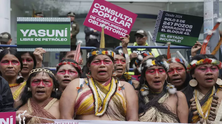 ECUADOR-PETRÓLEO INDÍGENAS