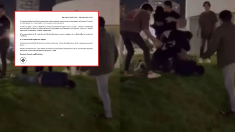 ¿Qué sanciones tendrán los jóvenes que golpearon a un chico frente a la Estrella de Puebla?