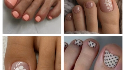 estilos de u&ntilde;as de pies