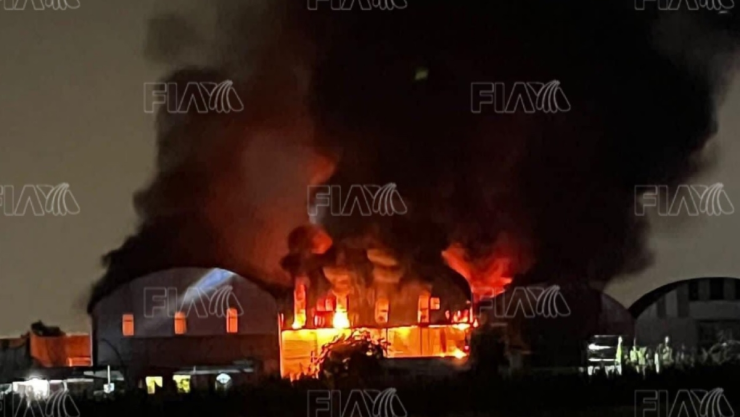 incendio vía corta a santa ana