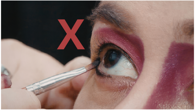 Maquillar ojos maduros