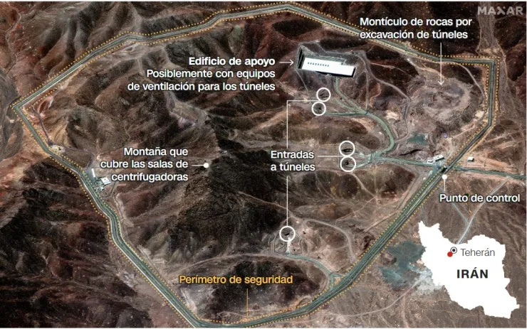 instalacion-nuclear-fordow-iran-desafía-a-israel-fortaleza-subterranea-antibombas-grafico-cnn