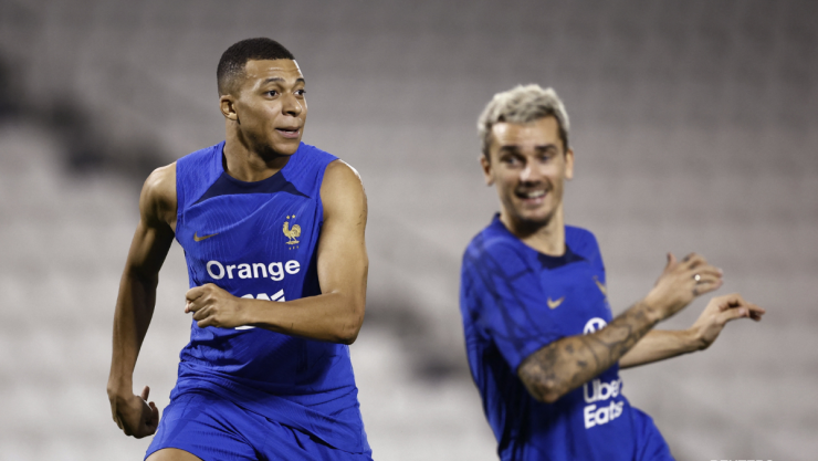 Mbappé y Griezmann
