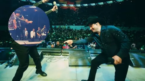 ¿Y su esposa? Julión Álvarez se enamora de una joven en PLENO ESPECTÁCULO y se vuelve viral