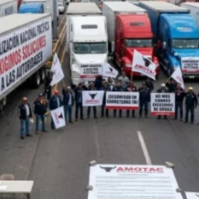 Paro nacional de transportistas