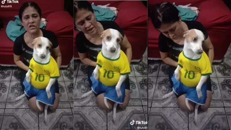 Perito futbolero causa sensación en redes sociales