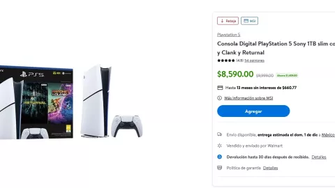 La oferta en la PS5 en Walmart
