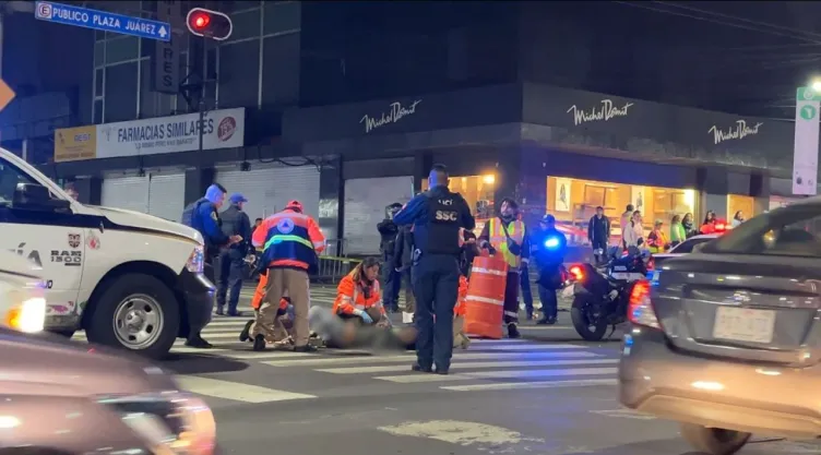 Accidente en Eje Central: Joven se lanza contra moto y le quita la vida en el Centro CDMX