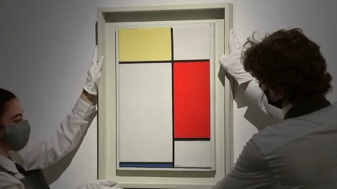 Pablo Picasso, Piet Mondrian y Vincent Van Gogh 2