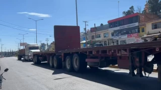 Cierre carretera Federal México-Puebla en Huejotzingo hoy