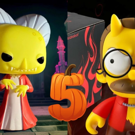 5 figuras coleccionables de La Casita del Horror de Los Simpson, para quienes aman los Especiales de Noche de Brujas.png