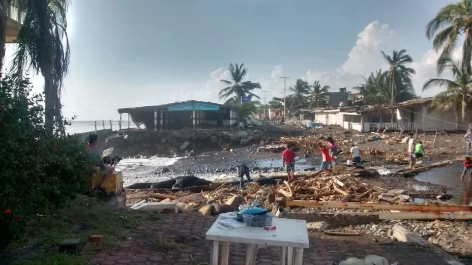 Patricia dejó daños en 4 estados