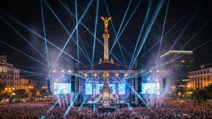 Listas de artistas que se presentaran en el Ángel de la Independencia en Fin de Año