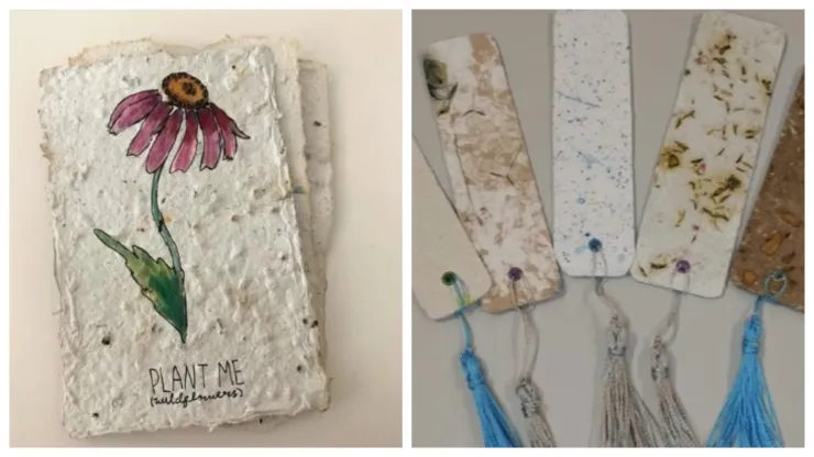 ideas reciclar papel