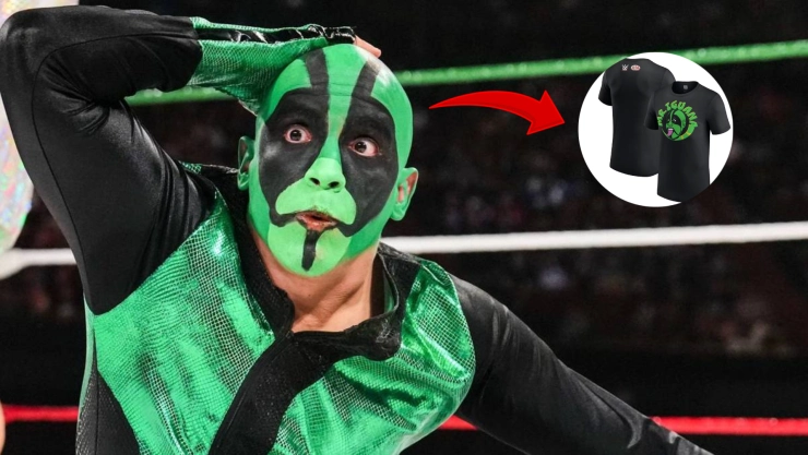 Mr. Iguana ya tiene su remera en la WWE y este es su precio