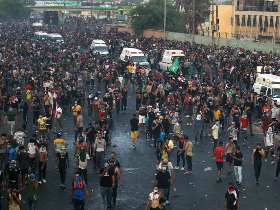 Manifestaciones en Irak