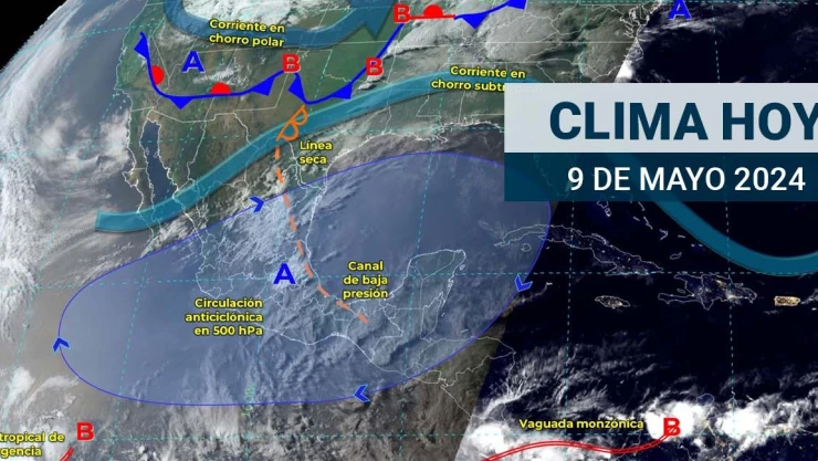 ¿Cómo estará el clima en México HOY? Esto indica el pronóstico