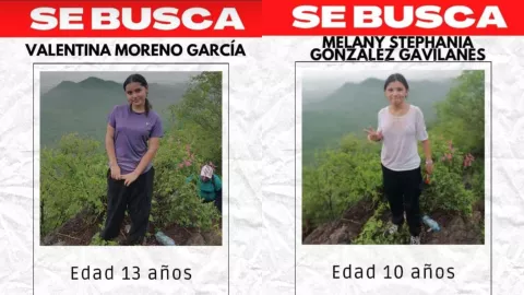 Buscan a Valentina Moreno García y Melany Stepania González Gavilanes desaparecieron en Lomas de San Isidro, en Culiacán. .jpg