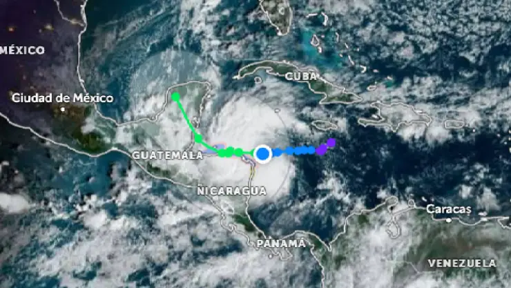 Potencial ciclón tropical 19 avanza y revelan su ubicación exacta hoy 14 de noviembre de 2024