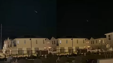 Los residentes de California vieron algo extraño en el cielo.