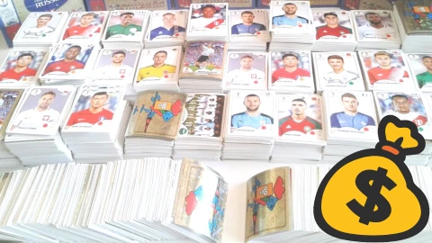 Estampas, album panini, rusia 2018, Qatar 2022, album de estampas