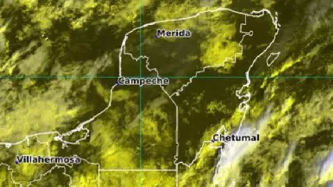 Revelan la HORA EXACTA en la que caerán las fuertes lluvias en Mérida hoy lunes 28 de octubre de 2024
