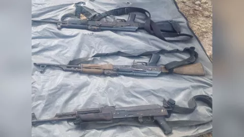 Armas aseguradas en Concordia