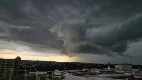 Cielo nublado en Sinaloa