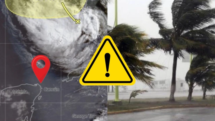 ¡Atención, Quintana Roo! Vigilan zona de baja presión al nor-noreste de Cancún: Esta es su probabilidad de desarrollo ciclónico y su ubicación exacta en el Atlántico
