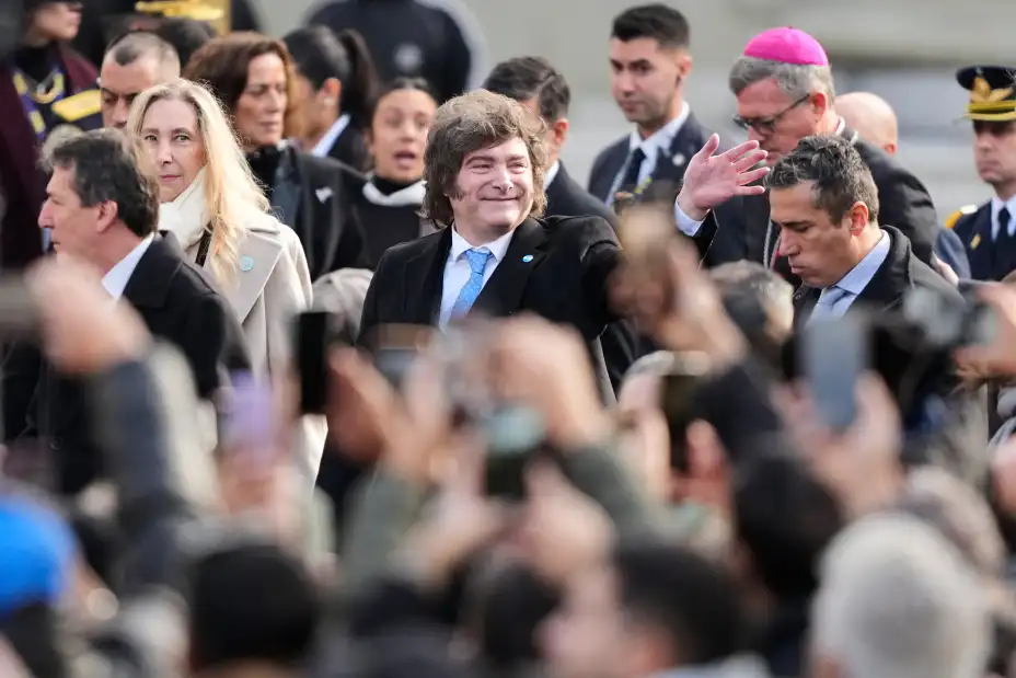 El presidente argentino Javier Milei