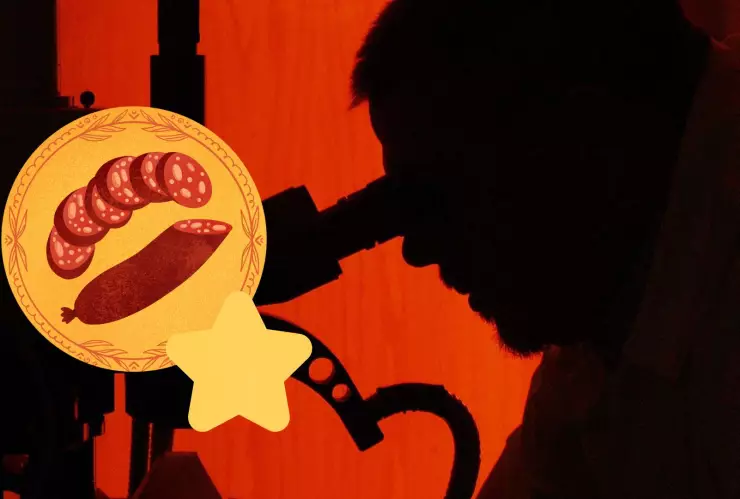 Científico se disculpa por presentar imagen de chorizo en vez de una estrella.