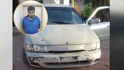 Detienen a un hombre por robo de carro en Culiacán.jpg