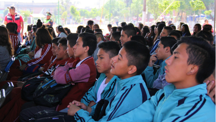 Diversas escuelas se dieron cita para este gran evento