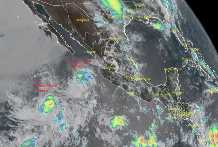 Ciclón tropical “Dalila”