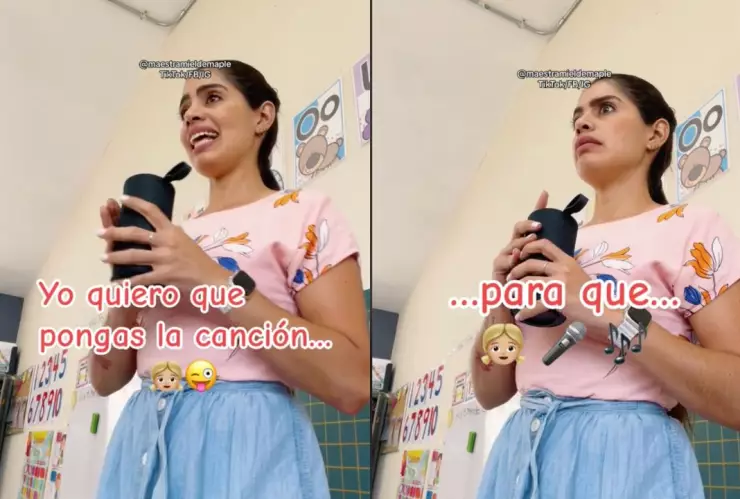 ¡No es para niños! Maestra prohíbe cantar canciones de Peso Pluma en clase