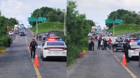 Joven cae desde lo alto de un camión que trasladaba limón