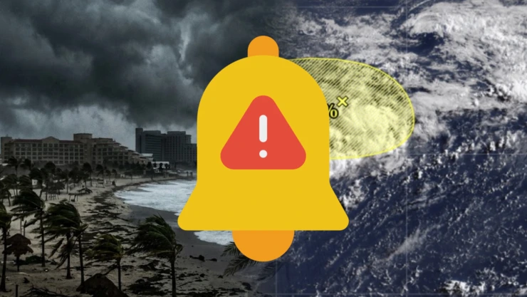 Vigilan zona de baja presión en el Atlántico: Esta es su distancia EXACTA con Quintana Roo y su probabilidad de desarrollo ciclónico