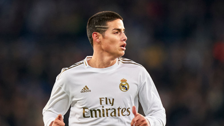 James Rodríguez firmará con el Everton.