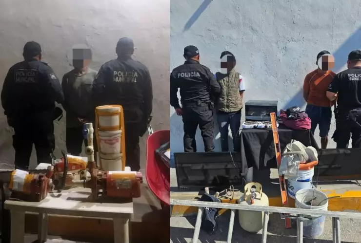 Ola de robos en Chicxulub Puerto deja a 3 sujetos detenidos este fin de semana