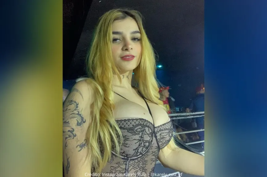 Karely Ruíz sorprende a todos en redes sociales.