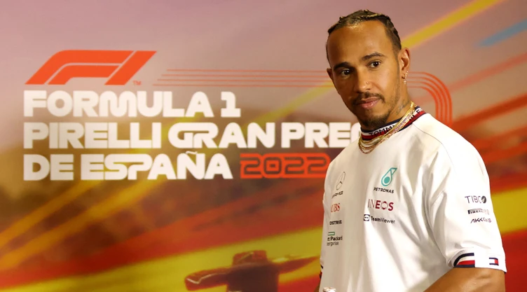 Lewis Hamilton previo al Gran Premio de España de Fórmula Uno